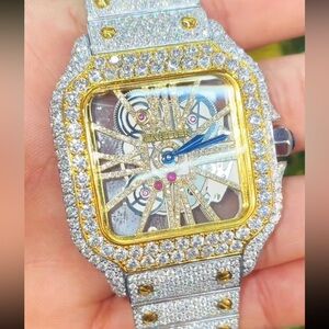 Luxury Moissanite Diamond Watch